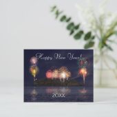 Cartes Pour Fêtes Annuelles Bonne année (Debout devant)