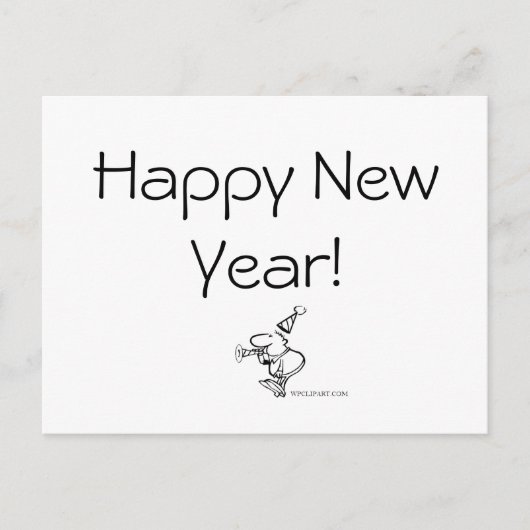 Cartes Pour Fêtes Annuelles Bonne année ! (Devant)