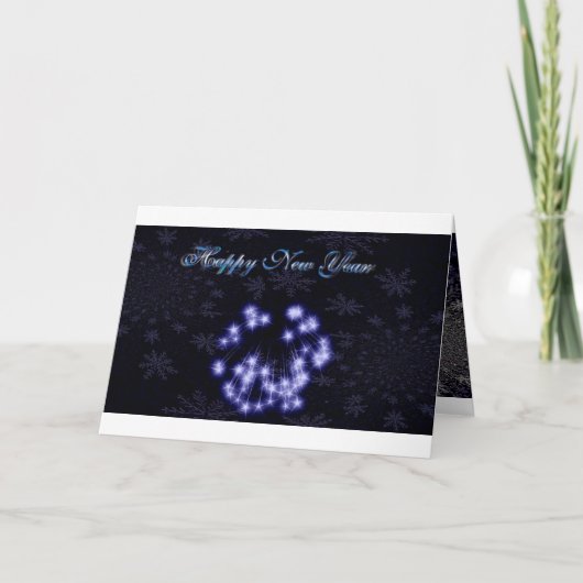 Cartes Pour Fêtes Annuelles Bonne année (Devant)