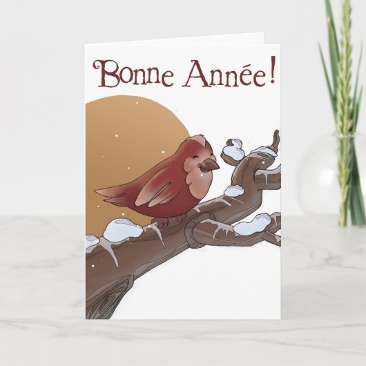 Cartes Pour Fêtes Annuelles Bonne Année (Devant)