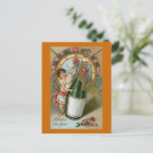 Cartes Pour Fêtes Annuelles Bonne année (Debout devant)