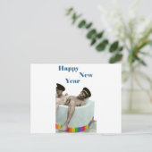 Cartes Pour Fêtes Annuelles Bonne année (Debout devant)