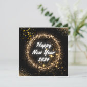 Cartes Pour Fêtes Annuelles bonne année (Debout devant)