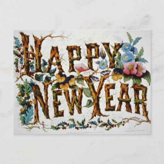 Cartes Pour Fêtes Annuelles Bonne année (Devant)
