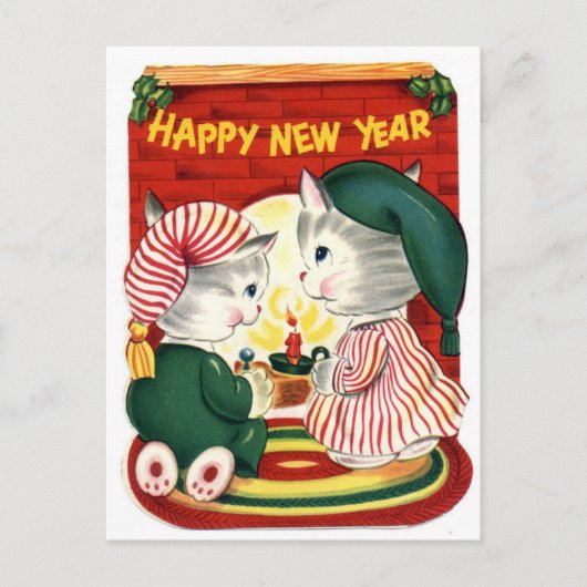 Cartes Pour Fêtes Annuelles Bonne année (Devant)