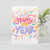 Cartes Pour Fêtes Annuelles Bonne année (Debout devant)