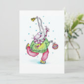 Cartes Pour Fêtes Annuelles Bonne année (Debout devant)