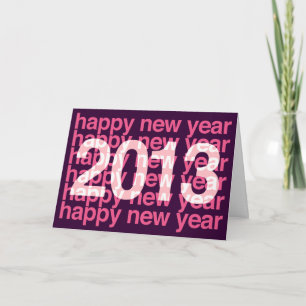 Cartes Pour Fêtes Annuelles Bonne année 2013