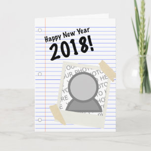 Cartes Pour Fêtes Annuelles Bonne année 2018 photo d'ordinateur portable