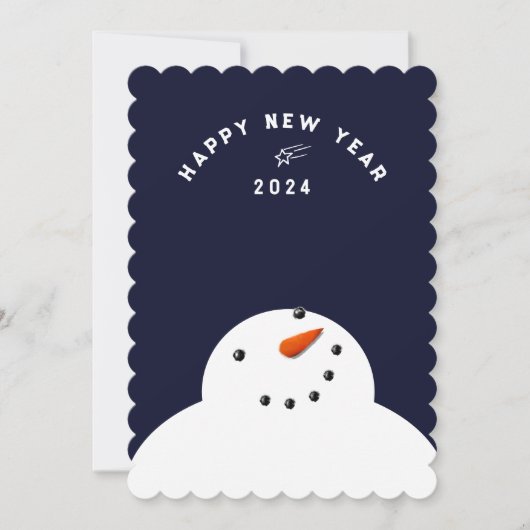 Cartes Pour Fêtes Annuelles Bonne année 2025 (Devant)