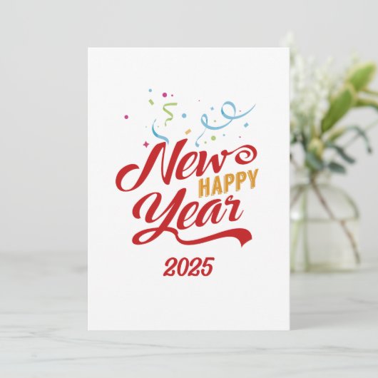 Cartes Pour Fêtes Annuelles Bonne année 2 Vous (Debout devant)