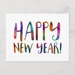 Cartes Pour Fêtes Annuelles bonne année bokeh