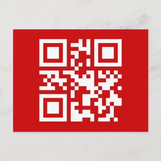 Cartes Pour Fêtes Annuelles Bonne année ! — Code QR (Devant)