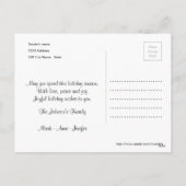 Cartes Pour Fêtes Annuelles Bonne année dans différentes langues (Dos)