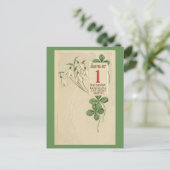 Cartes Pour Fêtes Annuelles Bonne année de Jugendstil d'Allemand (Debout devant)