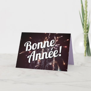 Cartes Pour Fêtes Annuelles Bonne année en France   Télécharger le texte