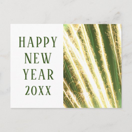 Cartes Pour Fêtes Annuelles Bonne année Feu d'artifice festif (Devant)