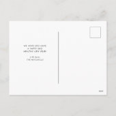 Cartes Pour Fêtes Annuelles Bonne année | Grille multiphoto noir et blanc (Dos)