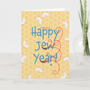 Cartes Pour Fêtes Annuelles Bonne année juive Rosh Hashanah