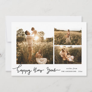 Cartes Pour Fêtes Annuelles Bonne année   Mini script multi photo