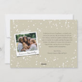 Cartes Pour Fêtes Annuelles Bonne année Simple Script Calligraphie 3 Photo (Dos)