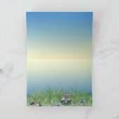 Cartes Pour Fêtes Annuelles Bonne chèvre de Pâques (Intérieur)