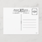 Cartes Pour Fêtes Annuelles Bonne exécution de Père Noël (Dos)