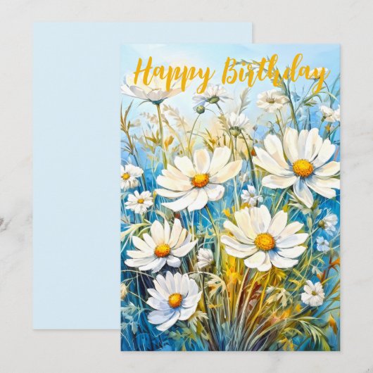 Cartes Pour Fêtes Annuelles Bonne fête d'anniversaire (Devant / Derrière)