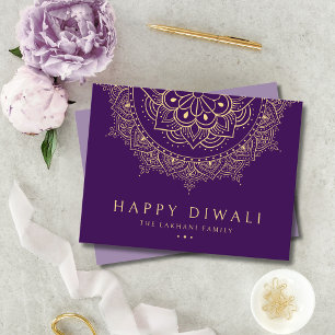 Cartes Pour Fêtes Annuelles Bonne fête des lumières de Diwali