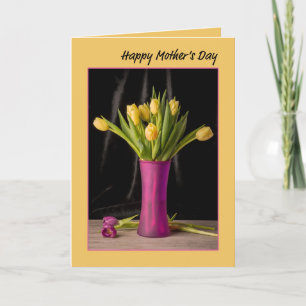 Cartes Pour Fêtes Annuelles Bonne fête des mères Belles tulipes