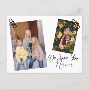 Cartes Pour Fêtes Annuelles Bonne fête des mères, nana, grand-mère photo simpl