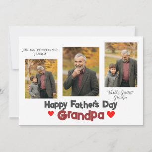 Cartes Pour Fêtes Annuelles Bonne Fête des pères, Aimez-vous, grand-père 3 pho
