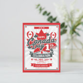 Cartes Pour Fêtes Annuelles Bonne fête du Canada Fête du barbecue (Debout devant)
