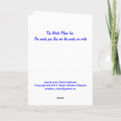 Cartes Pour Fêtes Annuelles Bonne fille de Pâques (Dos)