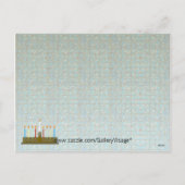 Cartes Pour Fêtes Annuelles Bonne Hanoukka (Dos)