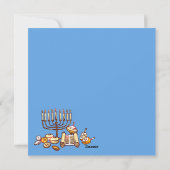 Cartes Pour Fêtes Annuelles Bonne Hanoukka (Dos)