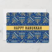 Cartes Pour Fêtes Annuelles Bonne Hanoukka Star de David Cute tendance (Devant)