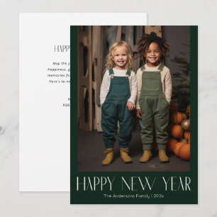 Cartes Pour Fêtes Annuelles Bonne nouvelle année photo moderne