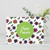 Cartes Pour Fêtes Annuelles Bonne Pâque, Pâque Florale (Debout devant)