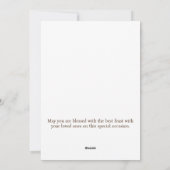 Cartes Pour Fêtes Annuelles Bonne Pentecôte (Dos)