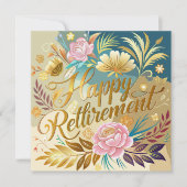 Cartes Pour Fêtes Annuelles Bonne retraite (Devant)