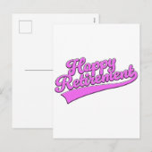 Cartes Pour Fêtes Annuelles Bonne retraite (Devant / Derrière)