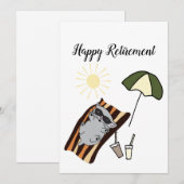 Cartes Pour Fêtes Annuelles Bonne retraite (Devant / Derrière)