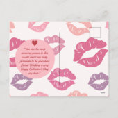 Cartes Pour Fêtes Annuelles Bonne Saint-Galentin (Dos)