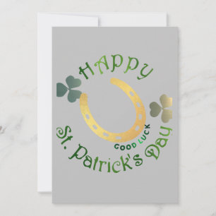 Cartes Pour Fêtes Annuelles Bonne Saint Patrick's Day
