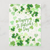 Cartes Pour Fêtes Annuelles Bonne Saint Patrick's Day Irish Blessings (Devant)