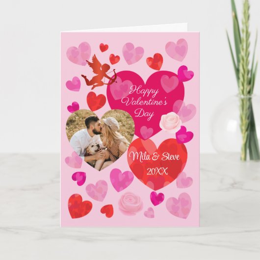 Cartes Pour Fêtes Annuelles Bonne Saint Valentin (Devant)