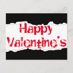 Cartes Pour Fêtes Annuelles Bonne Saint Valentin (déchiré)