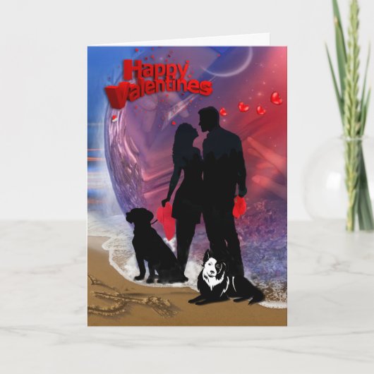 Cartes Pour Fêtes Annuelles Bonne Valentine (Devant)