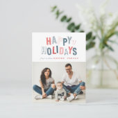 CARTES POUR FÊTES ANNUELLES BONNES FÊTES (Debout devant)